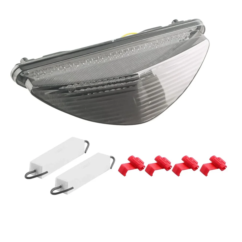 Для Yamaha Raider 2008 2009 2010 светодиодный Встроенный сигнал поворота тормозной задний светильник