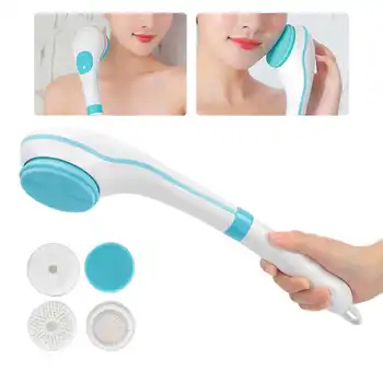 

Electric Bath Brush USB Rechargeable Shower Massage Cleaning Brush with Long Handle Body Cleaning Brush