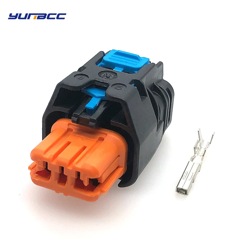 

2 set/piece 3 pin/way 1.5 mm Auto waterproof Electrical plug wire harness sensor connector 13847082