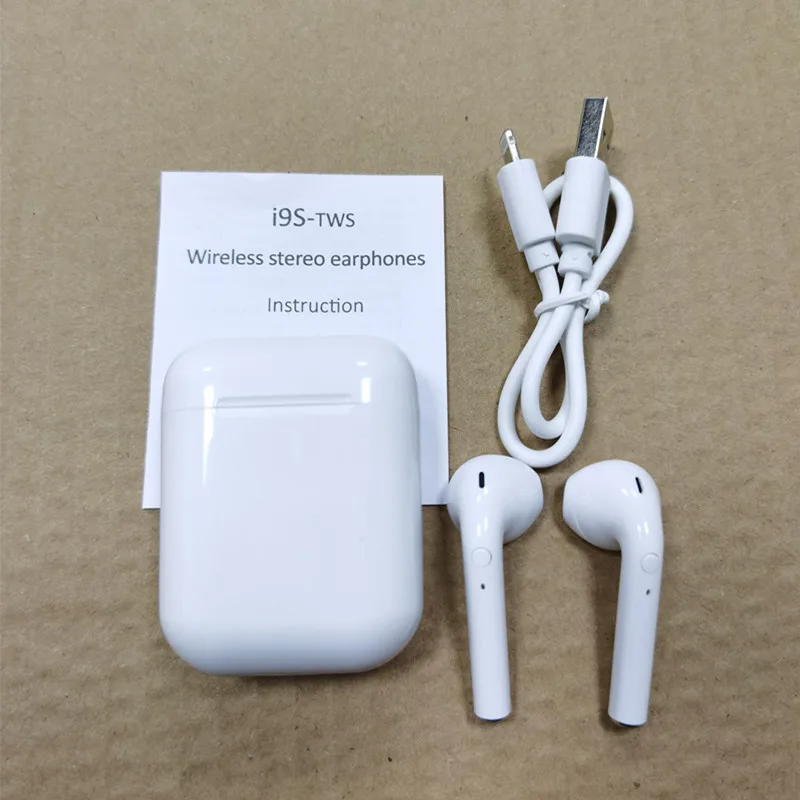 i9s Tws Binaural I9s Tws мини беспроводные наушники Bluetooth 5,0, наушники, воздушные наушники, гарнитура с зарядным устройством для iPhone, huawei, Xiaomi - Цвет: i9s Tws Binaural