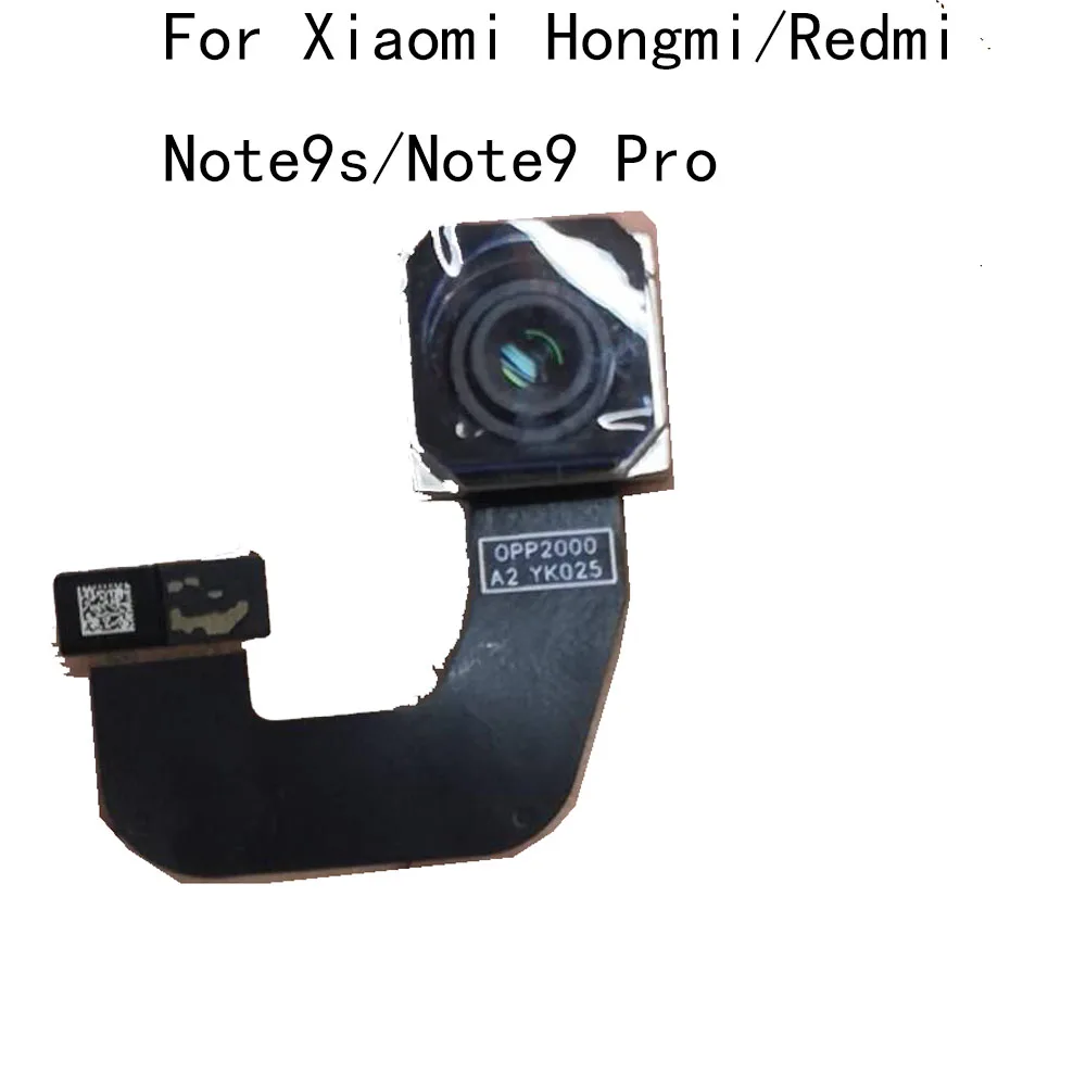 

For Xiaomi Hongmi Note9S Rear Camera back Photo Camera Modules Flex Cable Parts Repair For Xiao Mi Redmi Note 9 Pro SmartPhone