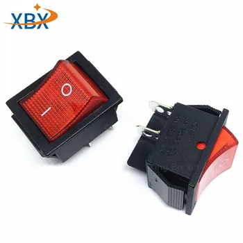 

10pcs original wholesale JD03-A1 25A 125/250VAC Rocker switch buttons 4Pin KCD4