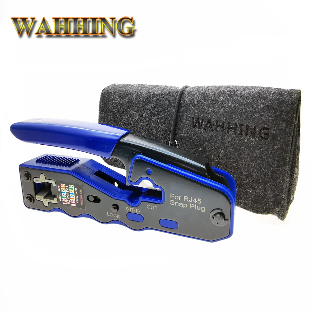RJ45 Tool Network Crimper Crimping Tools Stripper Cuting Ethernet Cable Fit RJ45 Cat6 Cat5e Cat5 STP Plugs RJ45 Connector New