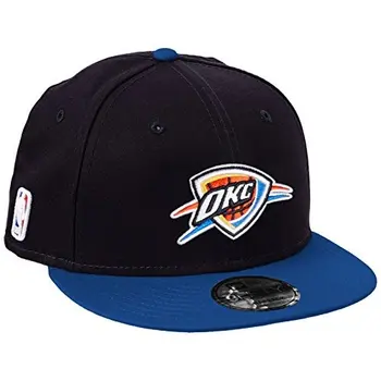 

New Era 9fifty Oklahoma City Thunder Offical Team Gorra de Color para Hombre, Hombre, Tapa, 11394821, Azul (Marino), S-M