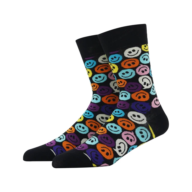 Unisex Fashion Style Love Smiley Socks Cotton Harajuku Colorful Full Socks for Women Happy Funny Man Socks Medias 19