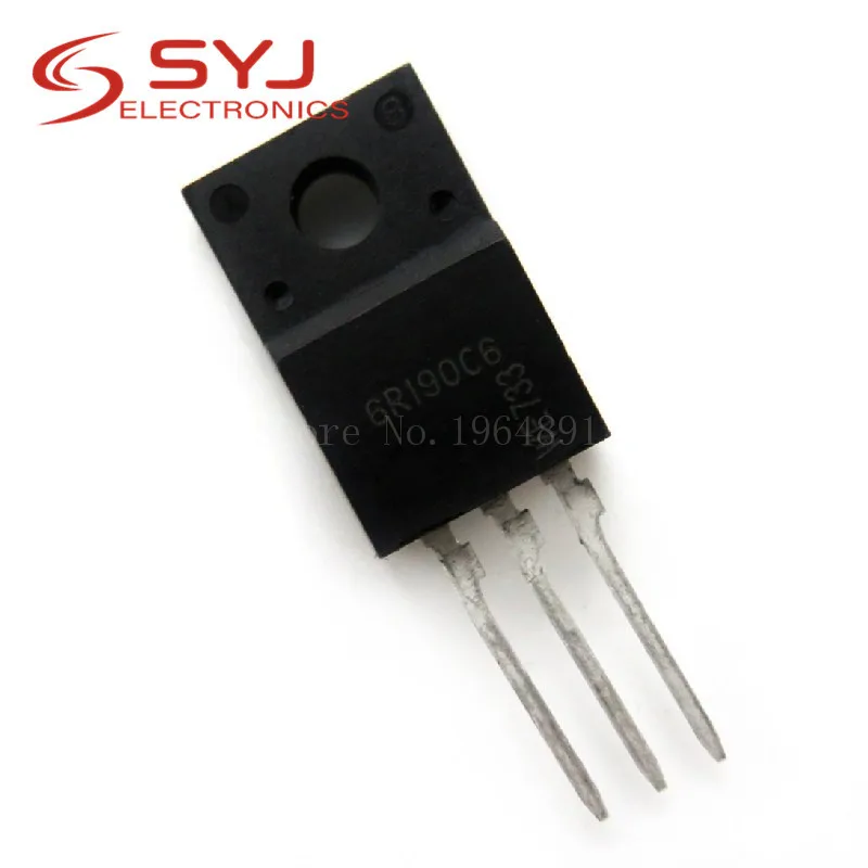 4pcs/lot 6R190C6 IPA60R190C6 TO-220F In Stock afbeelding