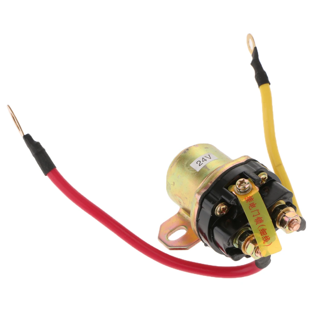Car Truck Motor Heavy Duty Split Charge Starter Normally Open Relay 150A 24V