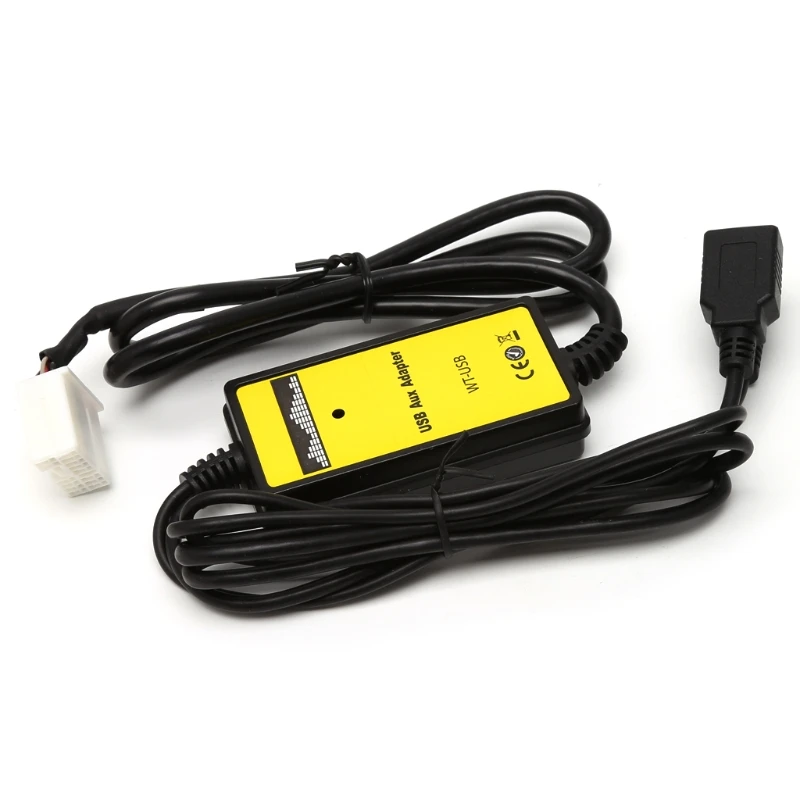 Автомобильный MP3 аудио интерфейс SD AUX USB кабель для передачи данных адаптер cd-чейнджер для Honda Acura 23GC