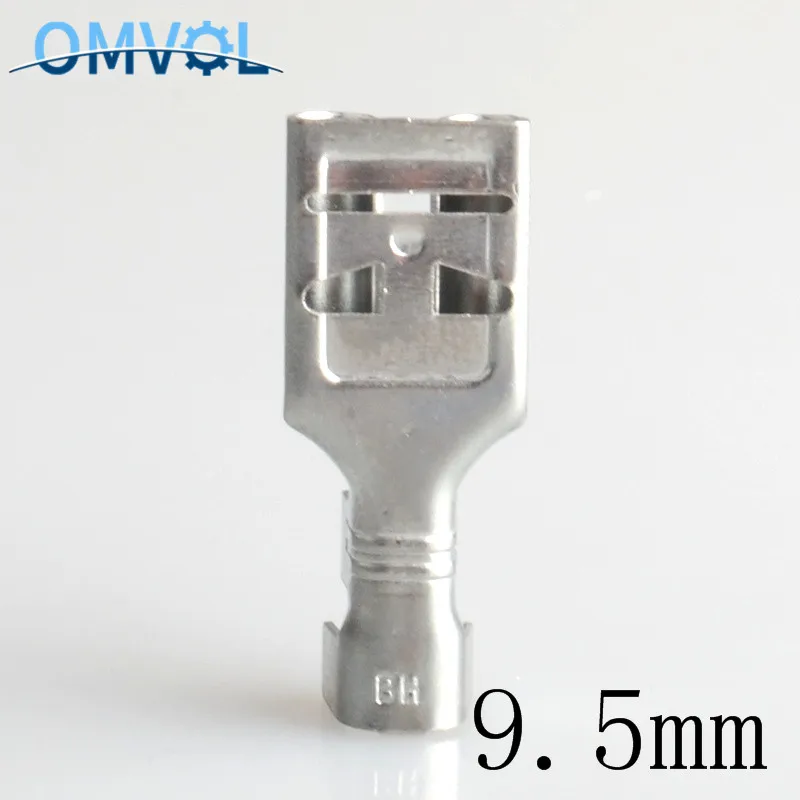 10 шт. 9,5 мм терминал 9,5 гнездовой разъем - Цвет: 9.5mm