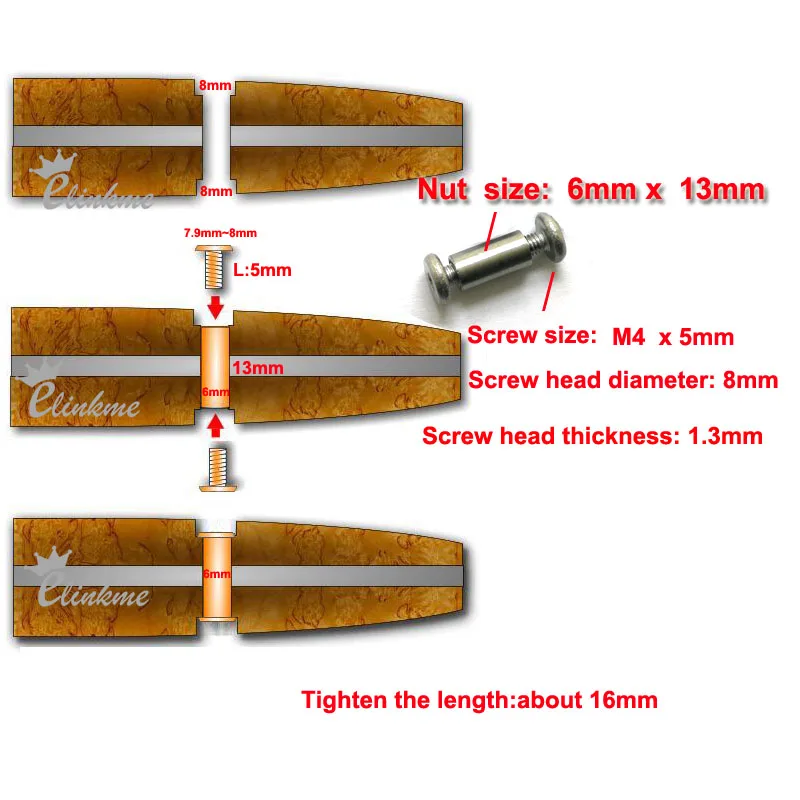 Chicago Screw Knife screw tools screws Suitable for 5mm or 6mm