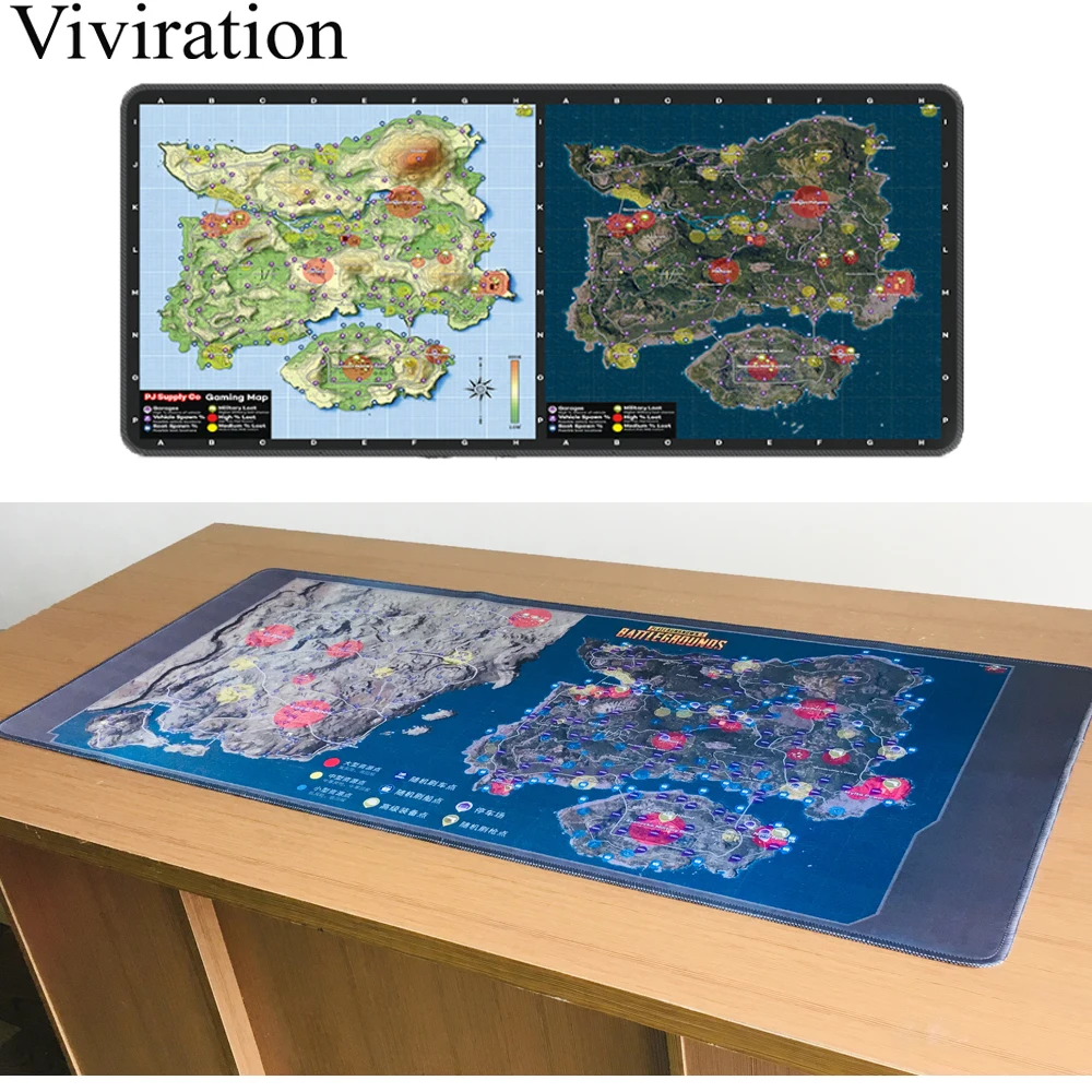 Old World Map 90 x 40 cm Rubber Mouse Pad Computer Gaming Mousepad Desk Keyboard Pads Mice Mat For Overwatch OW CF LOL Game Pad