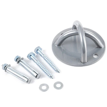 

Ceiling Hanging Bracket Yoga Hanging Tension Band with Rope Installation Fixing Plate Wall Buckle