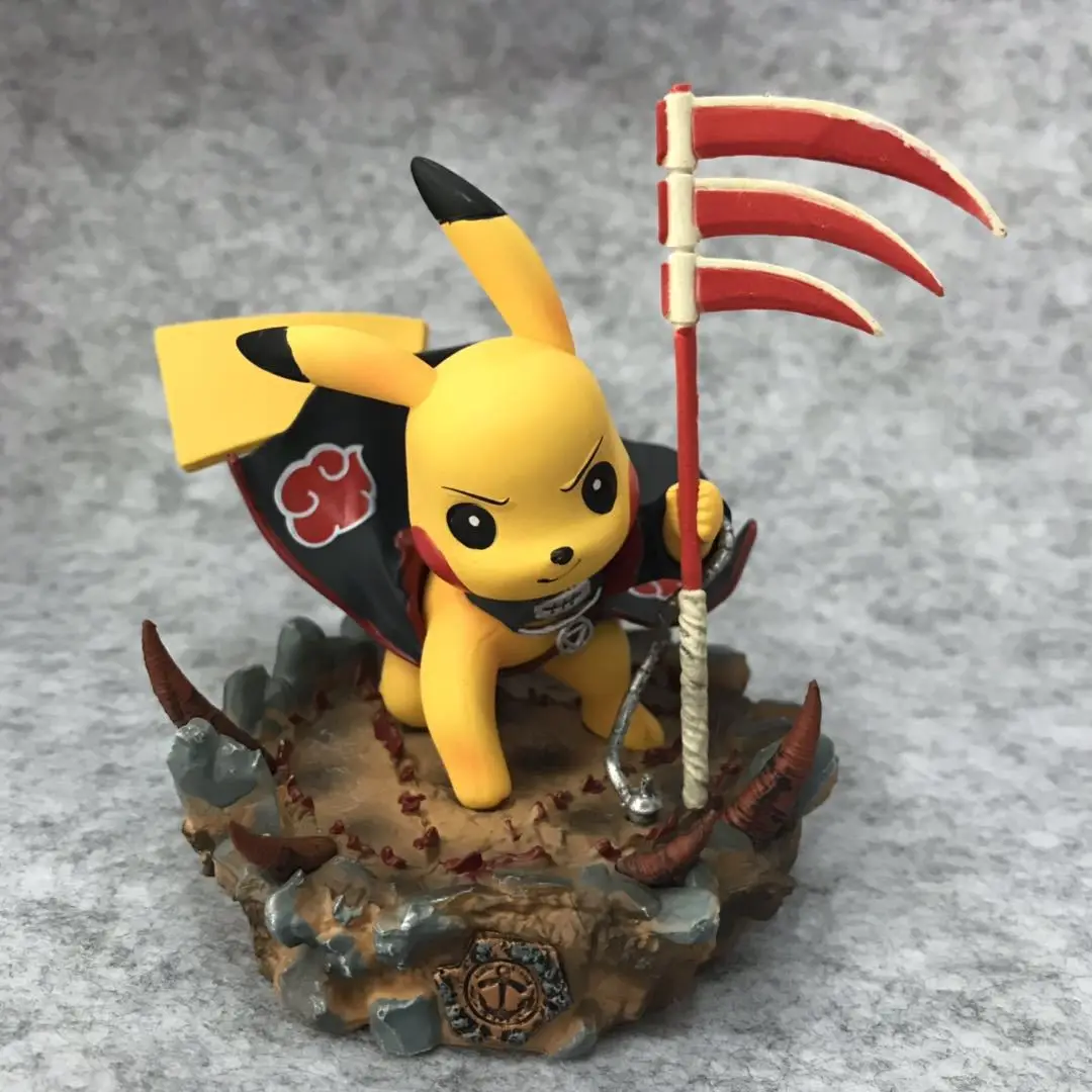 

Naruto GK Fly Pikachu COS Series-002 Pokemon Statue Garage Kit Diffuse Country