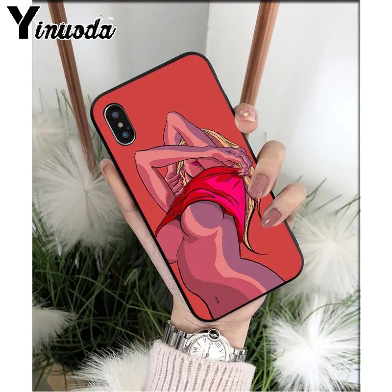 A9 Yinuoda сексуальное горячее бикини для девочек Twerk It TPU Мягкий силиконовый черный чехол для iPhone X XS MAX 6 6S 7 7plus 8 8Plus 5 5S XR - Цвет: A9