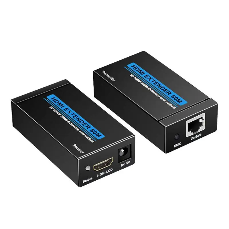 

IP Network HDMI Extender 60 M Hdmi Extender tion HDMI extender60m network transmission signal amplification Extende