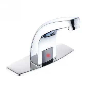 

Hands Free Tap Stainless Steel Saving Water Automatic Bathroom Electric Home Use Sensor Faucet Smart Basin For Kitchen