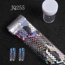 Голографические лазерные наклейки для переноса ногтей из фольги, геометрические серпантиновые Цветочные линии, дизайн серии, маникюр, сделай сам, украшение для дизайна ногтей