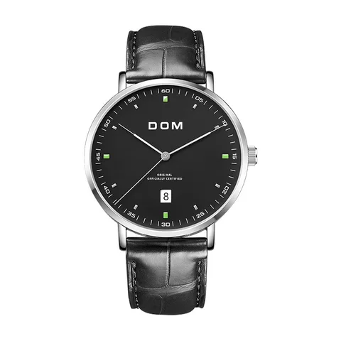 Men's Fashion Business Quartz Wrist Watches Stainless Steel Waterproof Analog Watch Men Calendar Clock Relogio Masculino