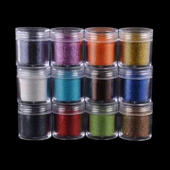 

Nail Powder Colorful Glitter Dust Manicure Nail Art Tips Decoration ss8