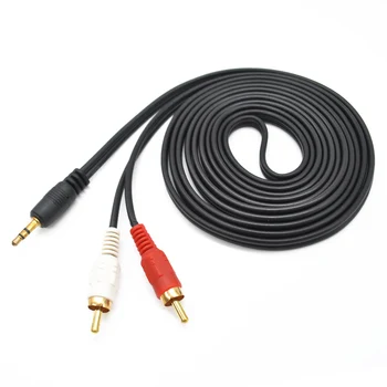 

3 Meters 3.5mm Jack Extension Easy Apply Vedio Stereo Black Durable Stable Transmission Audio Cable