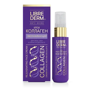 

Librederm collagen cream for face, neck and neckline