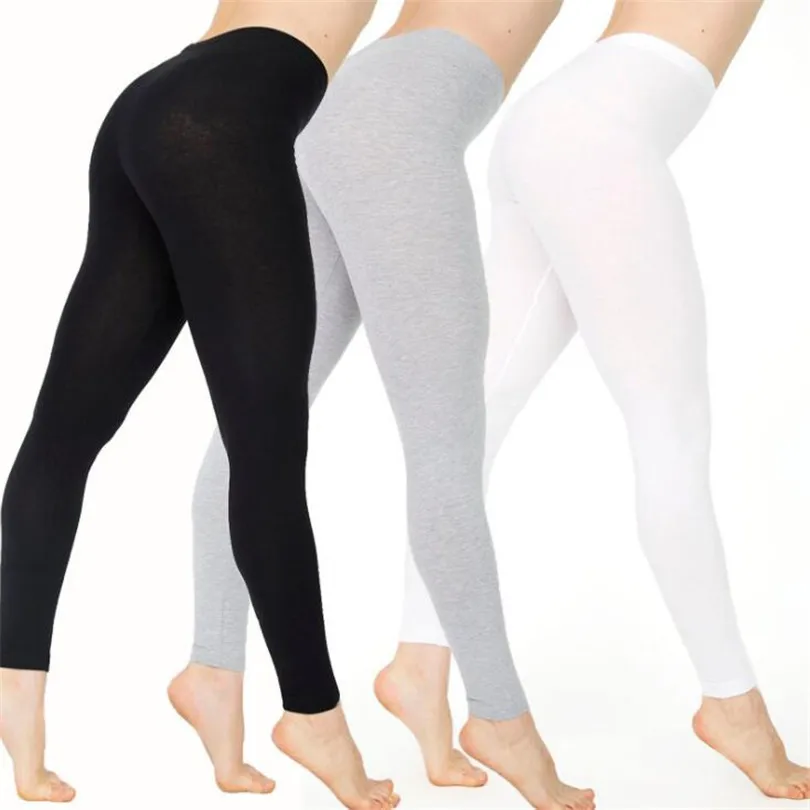 

LJCUIYAO Workout Leggings Women Polyester Pants Push Up Fitness Casual Jeggings High Waist Running Red Black Sapphire Trousers
