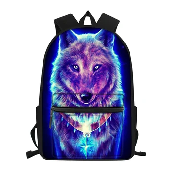 

Star Wolf Print Waterproof School Backpacks 3D Print Teenager School Bag For Girl Boy 2020 Hot Sale Mochila Infantil Masculina