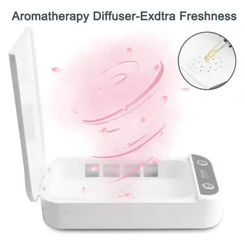 

USB 5V UV Phone Sterilizer Box Portable Cell Phone Disinfector Personal Sanitizer Jewelry Ultraviolet Watch Disinfect Cabinet