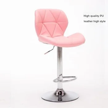 

Fashion Creative Bar Stools Bar Chair Rotating Lift Chair High Stools Home Beauty Stool Swivel Chair
