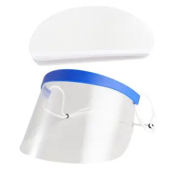 

50pcs Masks Plastic Transparent Disposable Salon Baffle for Styling Salon