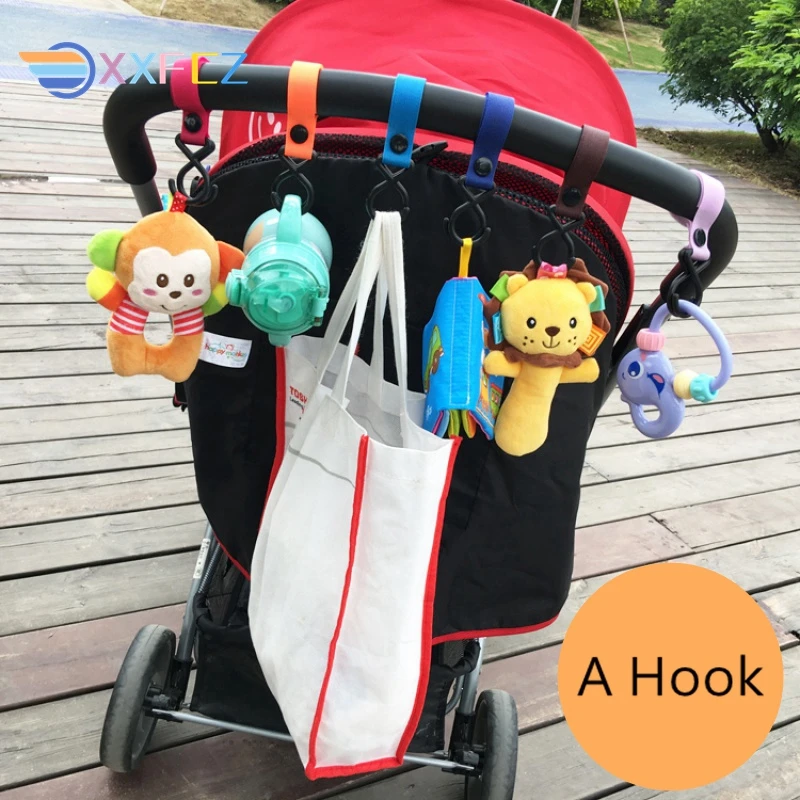 baby trend jogging stroller accessories 6pcs Sturdy Stroller Accessory Hooks Wheelchair Stroller Pram Bag Hook Baby Strollers Shopping Bag Clip Stroller Accessories baby stroller accessories on sale