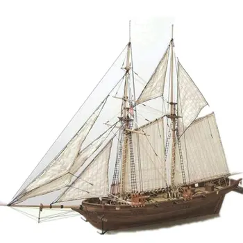 

Diy Wooden Sailboat Assembly Model Halcon Sailing Boats Diy Sailboat Model Kit Toys Children Toys Gift