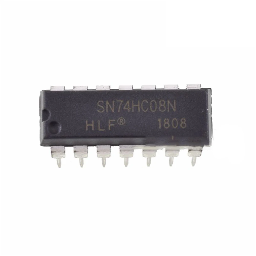 

10PCS SN74HC08N DIP14 SN74HC08 DIP 74HC08N 74HC08 DIP-14 new and original IC