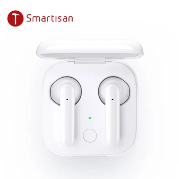 

Original Smartisan TWS Fingerprint Touch Control Wireless Earbuds Bluetooth 5.0 3D Stereo Dual-Mic Earphones with Charging Ban