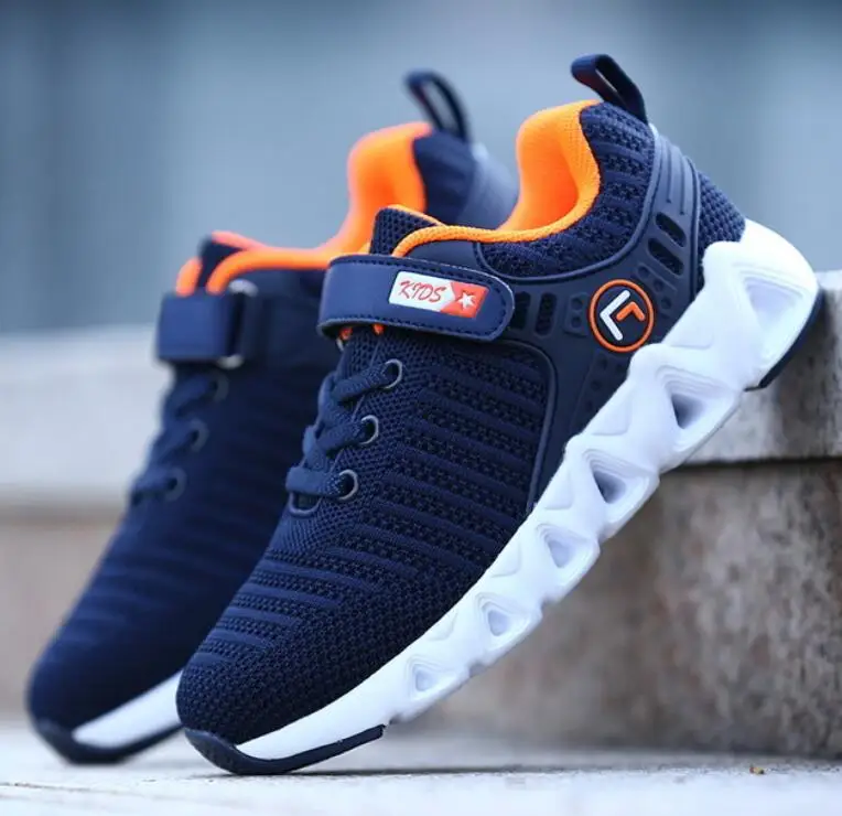 

2019 Spring Autumn Brand Children Shoes Non-slip Kids Running Shoes Boys Fashion Breathable Sneakers Girls Casual Sports Shoes