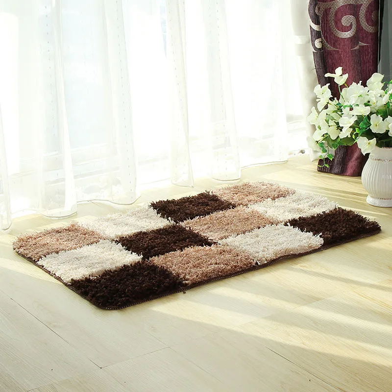 Brown SunnyRain 1 предмет ванная комната ковер кухонные ковры моющиеся коврики для ванной комнаты коврики с ворсом - Цвет: Brown