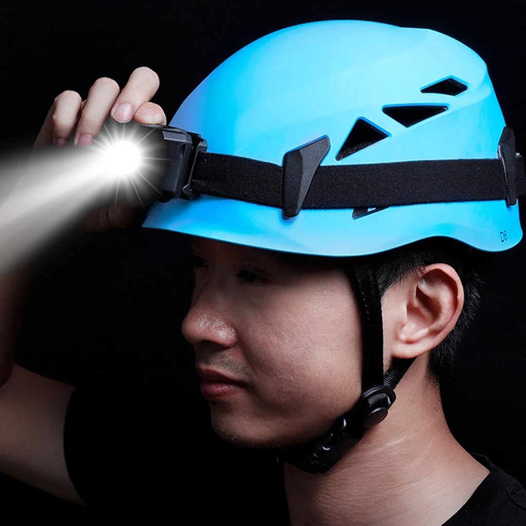 Climbing Helmet Height Endurance Scaffolding Work Safety Helmet Hard Hat With Adjustable Chin Strap Climbing Accesso