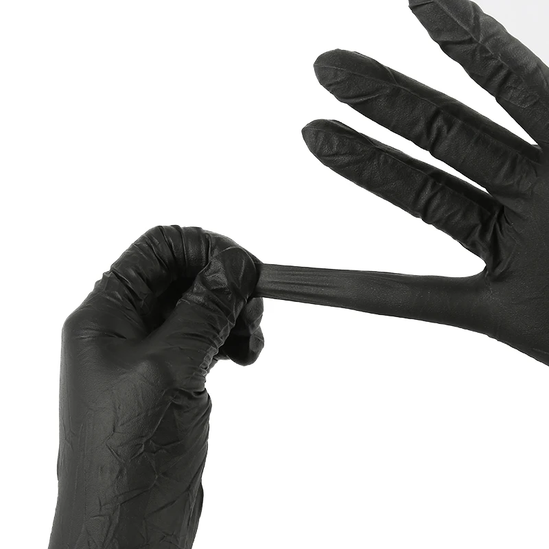 100 шт./компл. de caja guantes nitrilo XL бытовые чистящие одноразовые перчатки для механиков