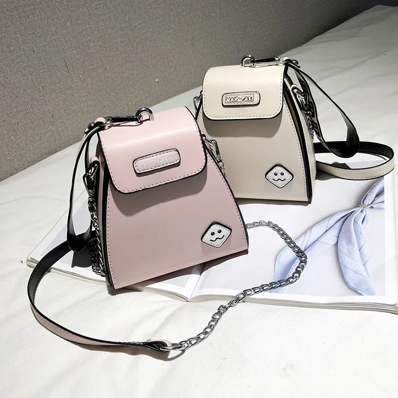 

New Women Messengers Fashion Leather Crossbody Bag Chain Belt Shoulder Bags Designer for Female Girls bolsa feminina