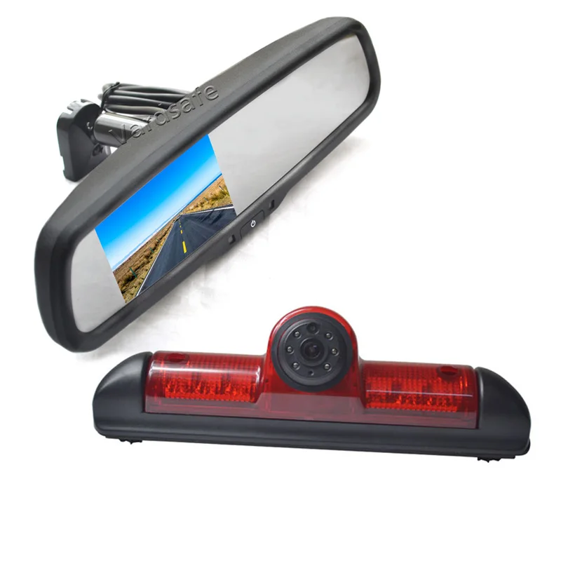 

Vardsafe VS505R Reversing Camera & Replacement Rear View Mirror Monitor for Fiat Ducato / Peugeot Boxer / Citroen Jumper Relay