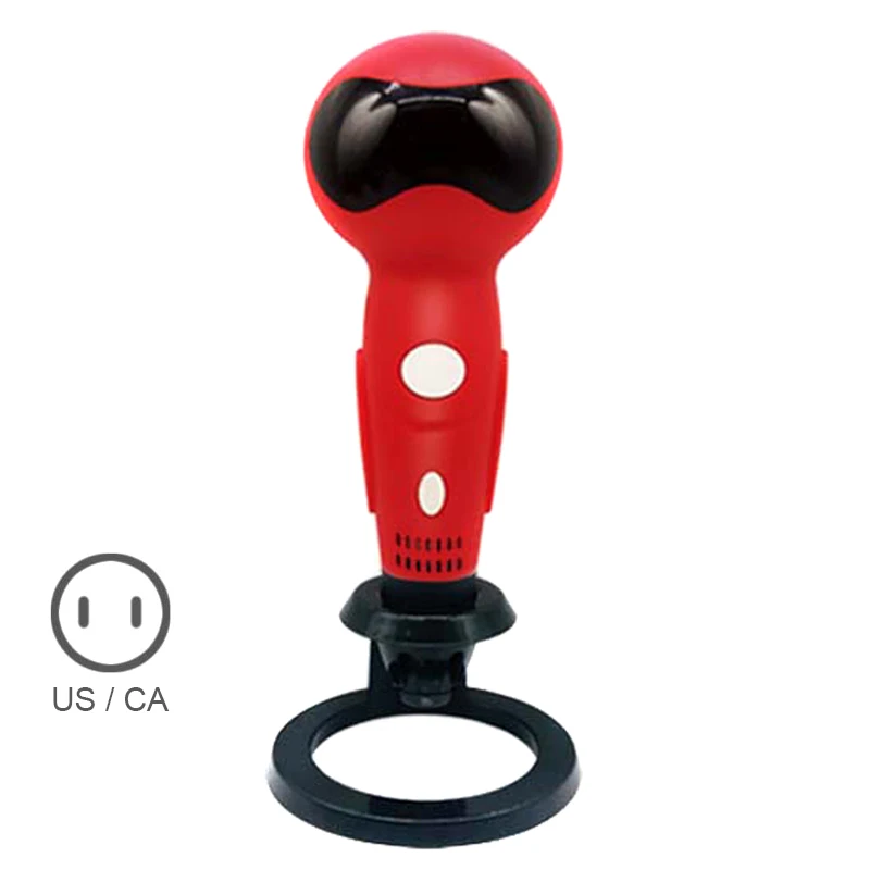Red US Популярная 3D ручка, умный робот, форма голоса, Подсказка, USB, 3D Ручка для печати, для детей, для доя - Цвет: Red US