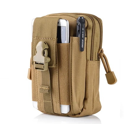 Мужская оксфордская Военная поясная сумка, поясная сумка, мини-сумка для телефона, Холщовая Сумка на руку, поясная сумка, модная поясная сумка - Цвет: Khaki