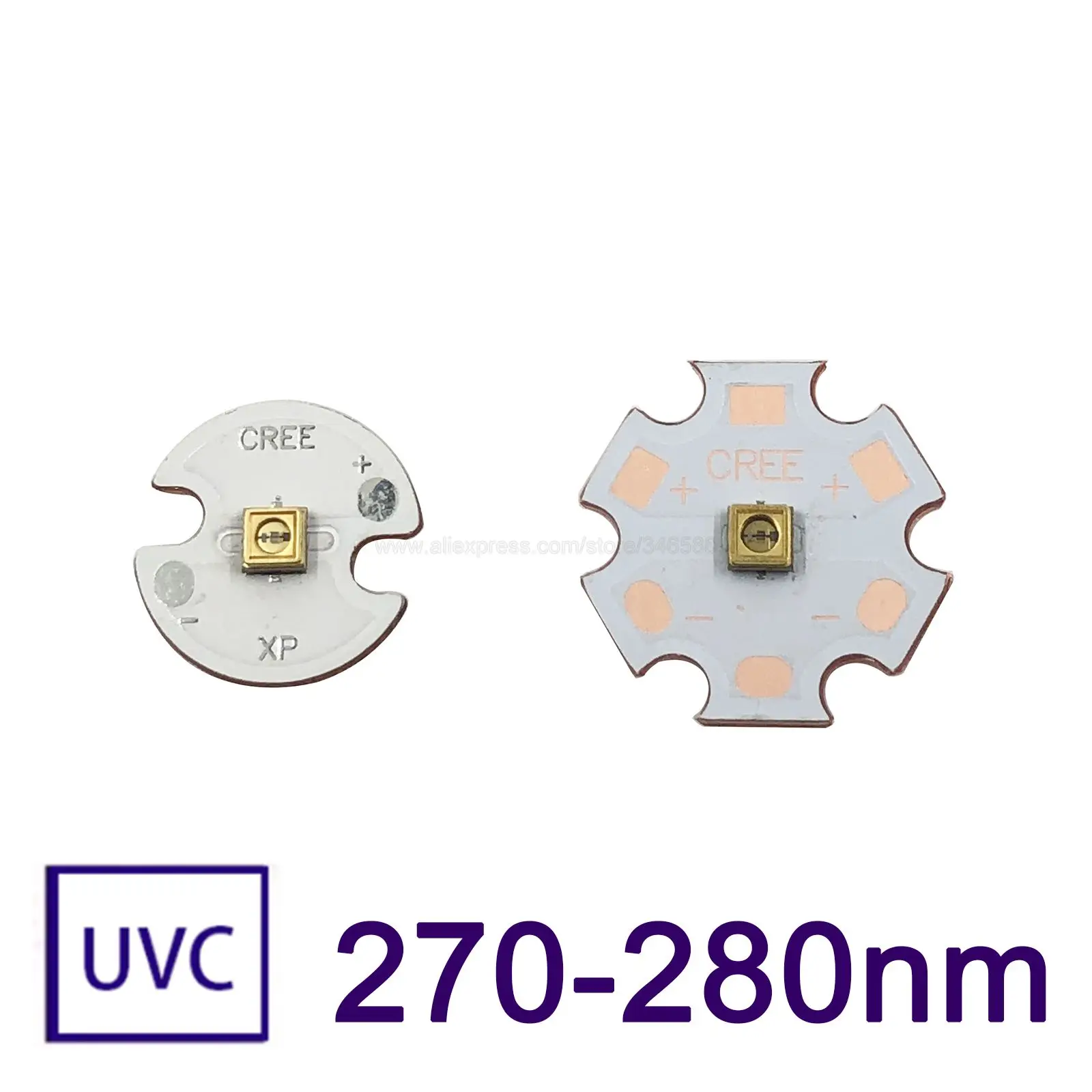 10 шт. светодиодный Диод UVC 3535 чип 275nm SMD светильник с бусинами 270nm 280nm темно