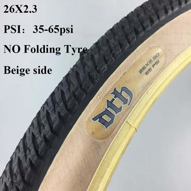 26x2.3 no folding mi Maxxis Ретро велосипедные шины 26*2,3/2,15 бежевый BMX уличные велосипедные шины для альпинизма Biketrial сверхлегкие DTH FGfs Pneu De Bicicleta - Цвет: 26x2.3 no folding mi