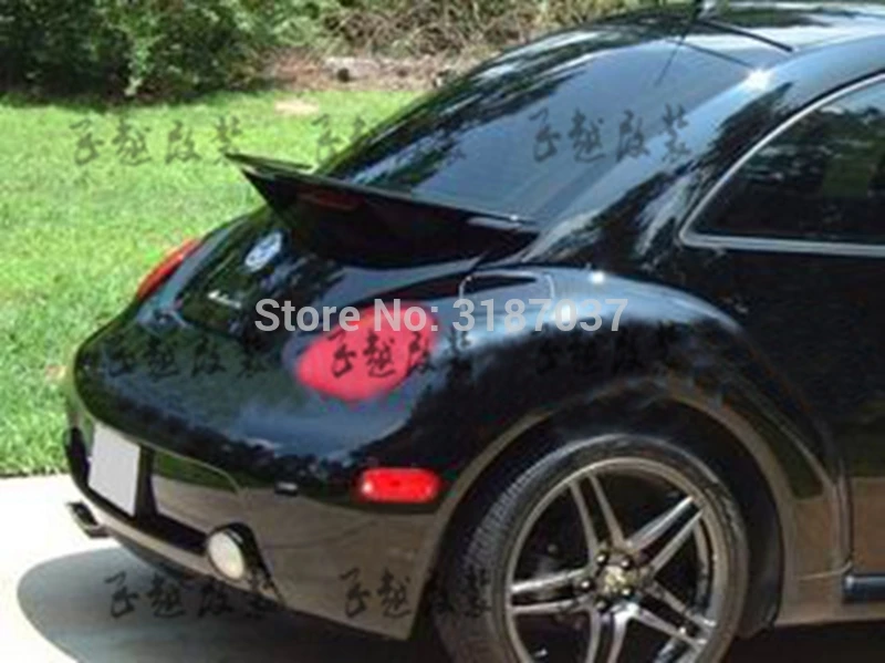 Спойлер для Volkswagen Beetle 1998 2010 FRP стекловолокно Неокрашенная фоторамка багажника