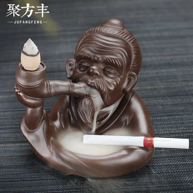 

2019 Sale Incenso Queimador Incenso Queimador Taste Life Backflow Cigarette Furnace Ash Tank Aromatherapy Home Office Crafts