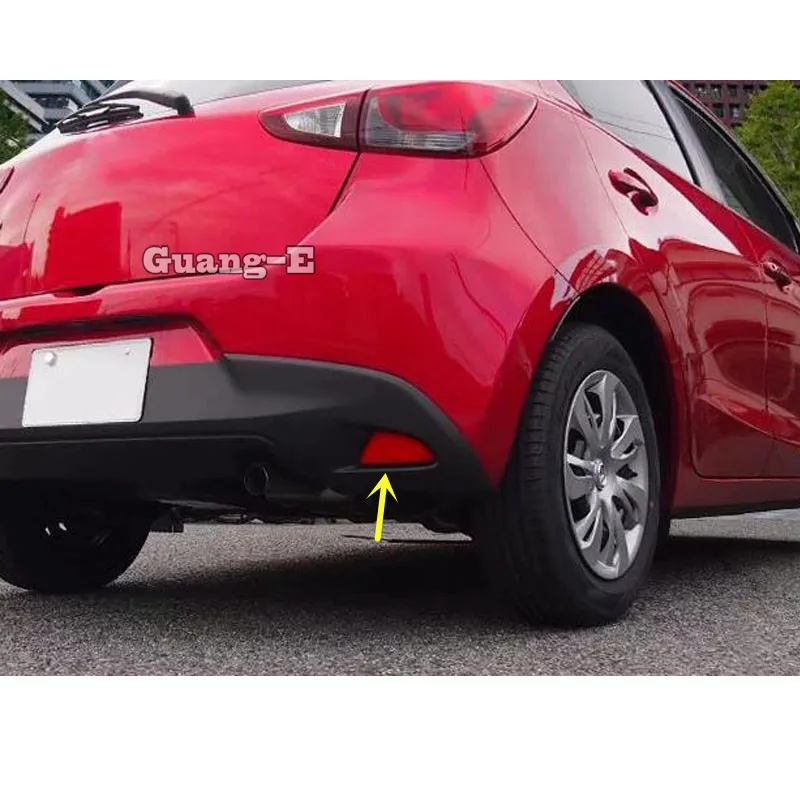 Для Mazda 2 Demio 2015 2016 2017 2018 автомобильный Стайлинг наклейка корпус из АБС-пластика
