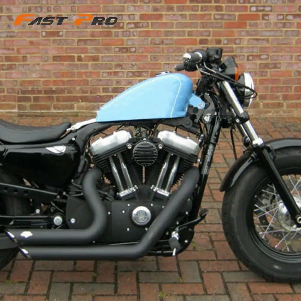 CNC мотоцикл воздухоочиститель система впускного фильтра Комплект для Harley SPORTSTER XL883 XL1200 48 72 1991- уличный велосипед