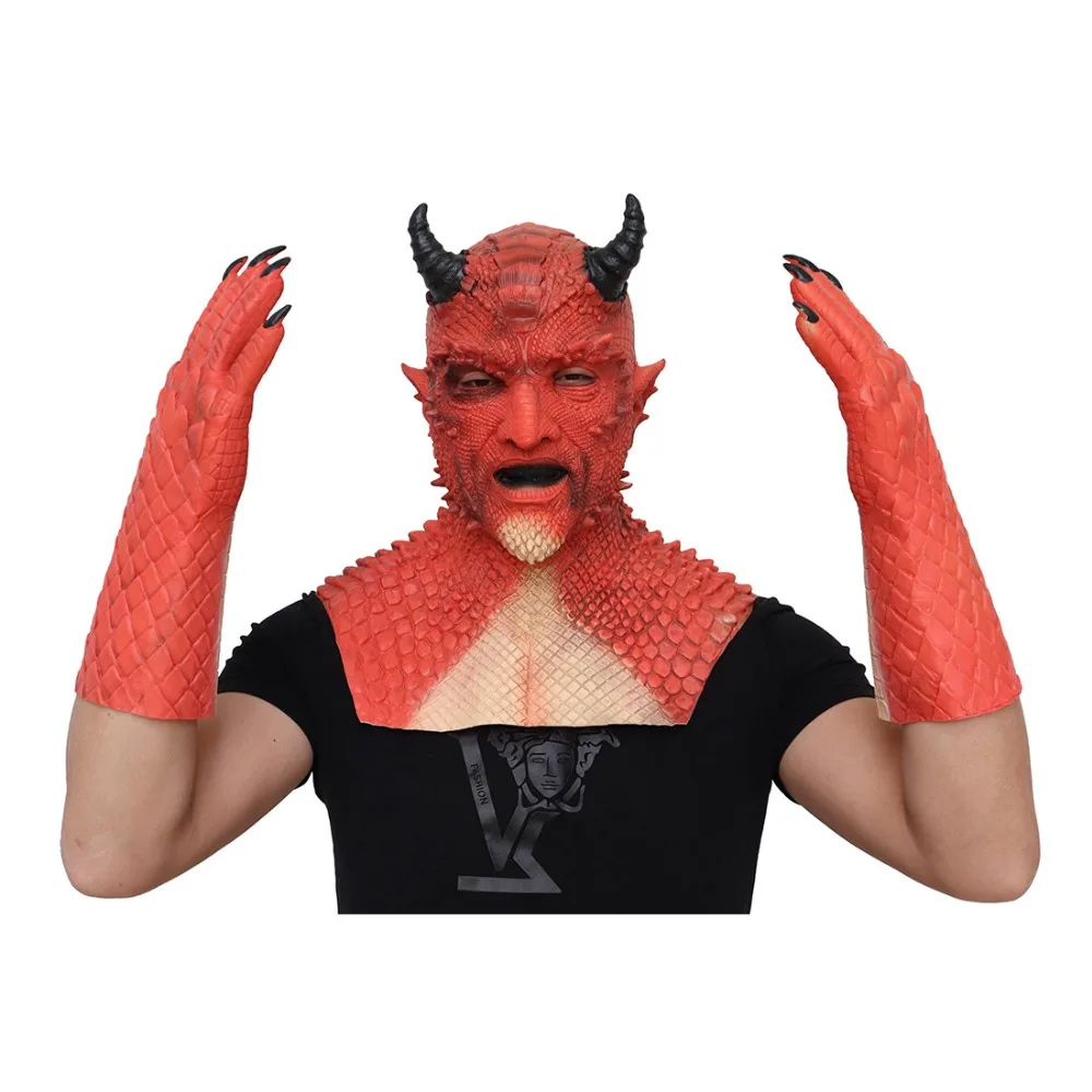 Игра Diablo Косплей Маска полная маска для лица перчатка Belial Cos маска солдат Cos маска Хэллоуин фильм крутая игра реквизит Прямая поставка