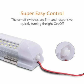 

Lamp Ceiling Dome light White With on/off switch Replacement Top 12V DC 72 led bulbs Interior